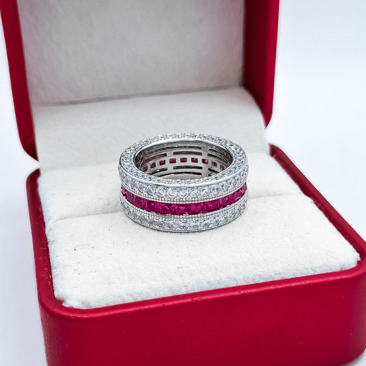 Anillo Zirconias