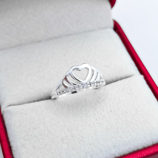 Anillo Medio Dedo Corona