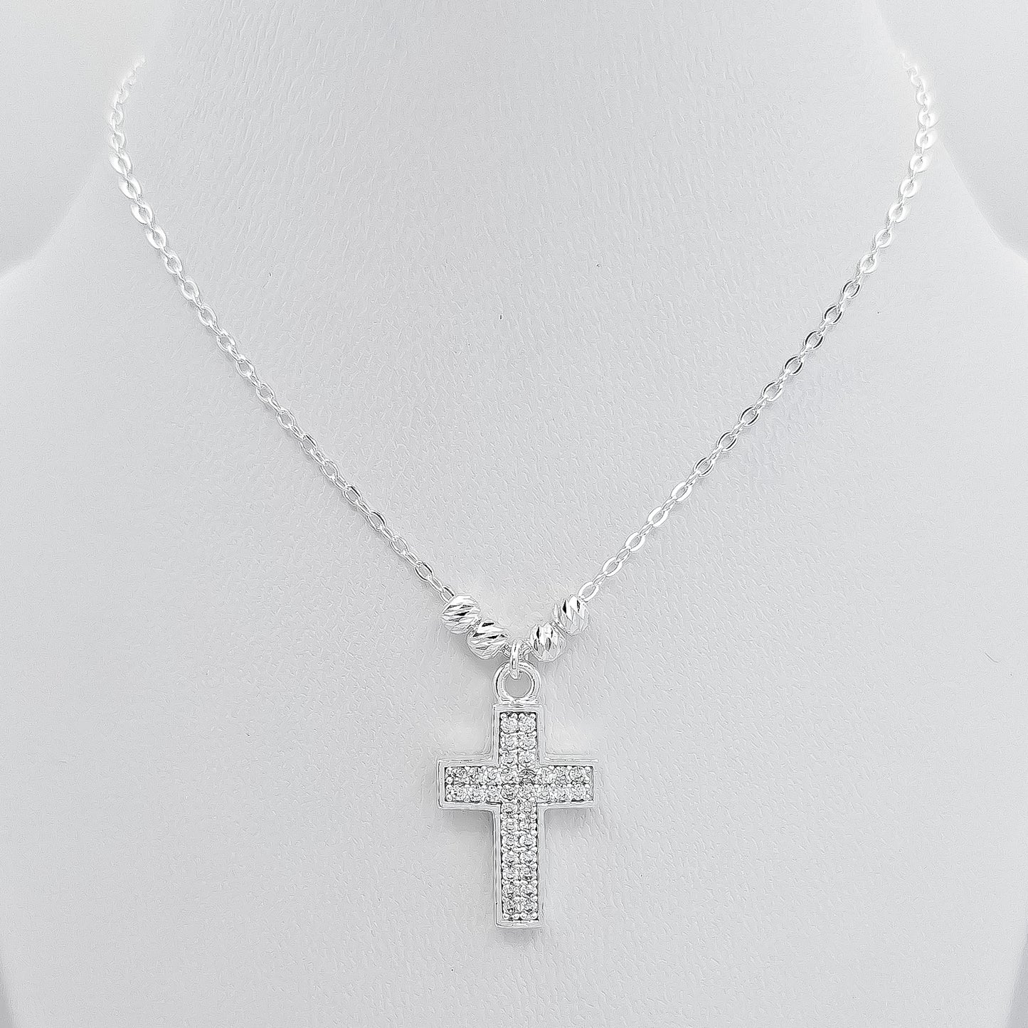 Collar Cruz Zirconia