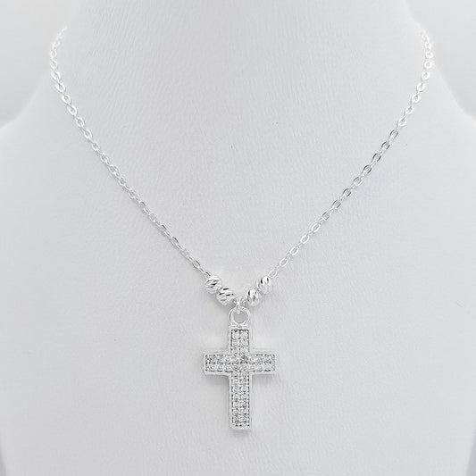 Collar Cruz Zirconia