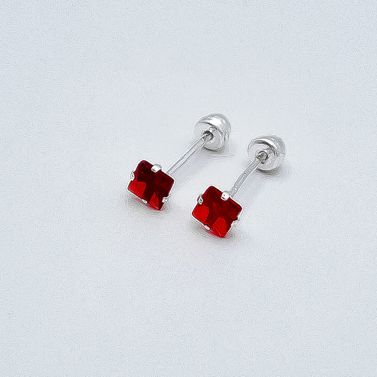Broquel Cuadro #3 Rojo