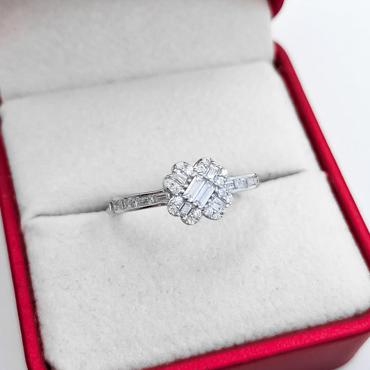 Anillo Solitario Zirconia