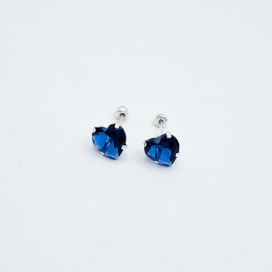 Broquel Corazon #7 Azul