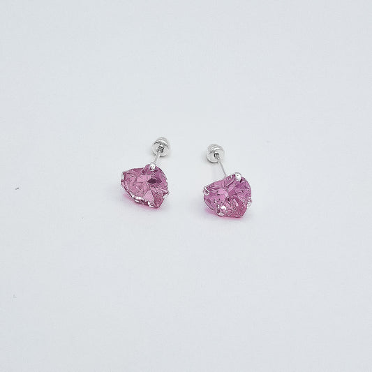 Broquel Corazon #7 Rosa