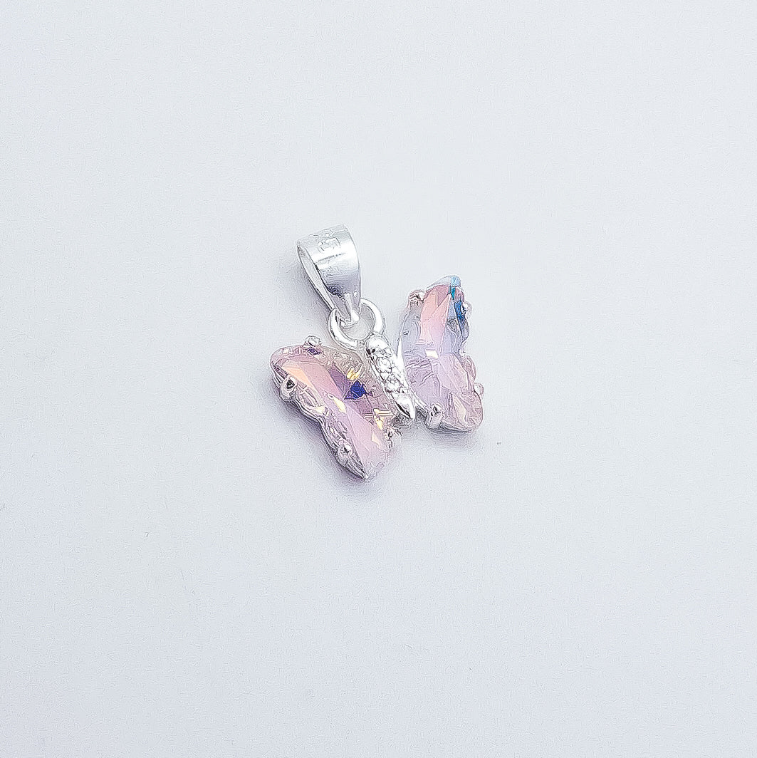 Dije Mariposa Rosa