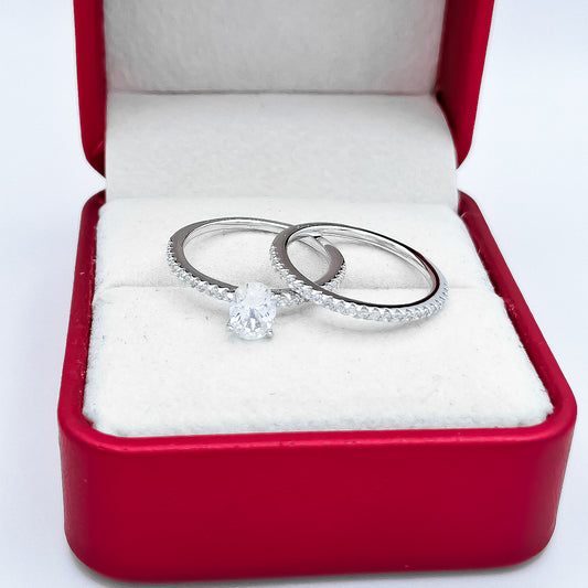 Anillo Alianza Zirconia