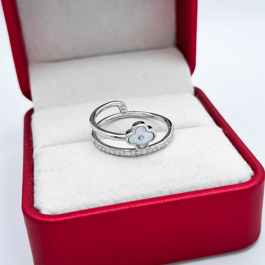 Anillo Van Zirconia