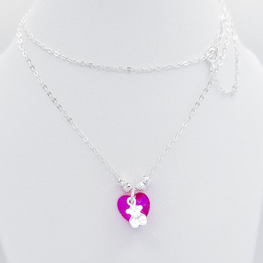 Collar Fiusha Corazon