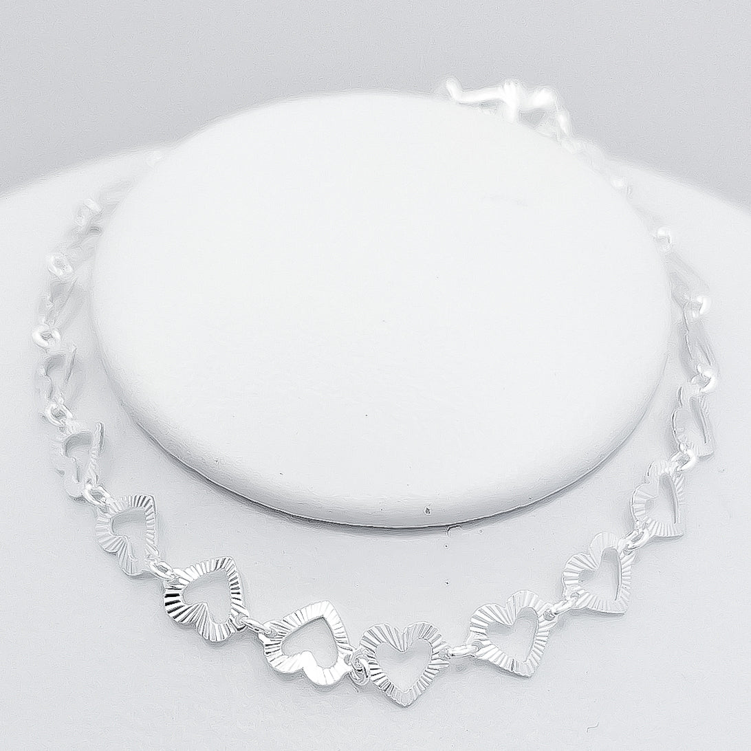 Pulsera Corazones