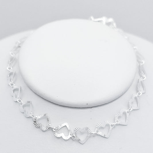 Pulsera Corazones