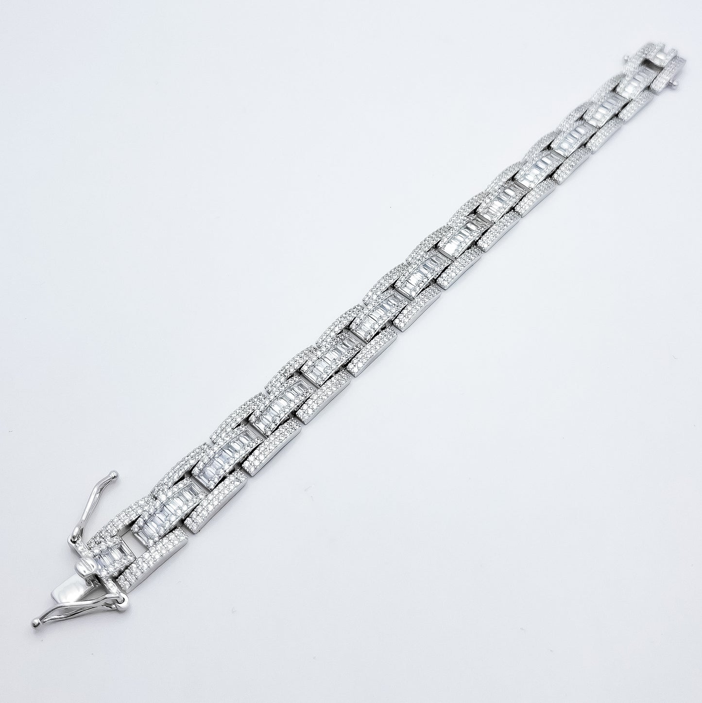 Pulsera Pesada Zirconia