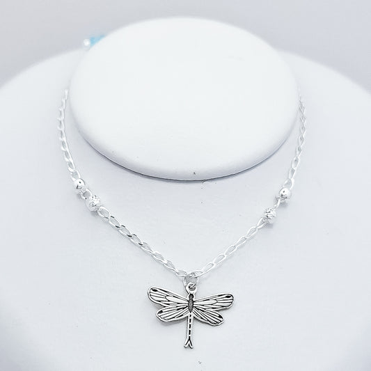 Pulsera Libelula Azul