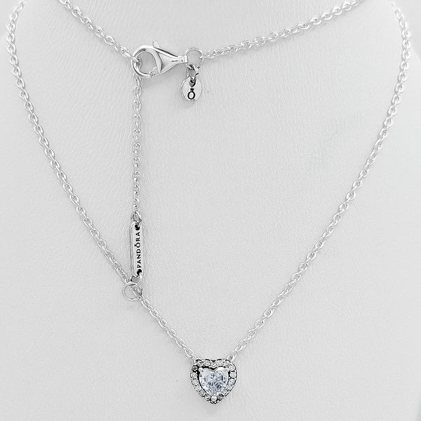 Collar Corazon Blanco