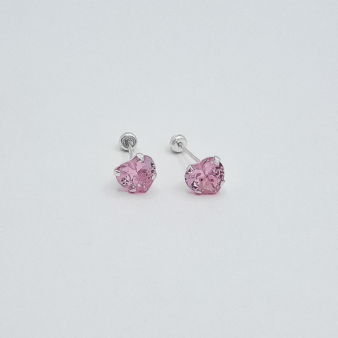 Broquel Corazon #6 Rosa