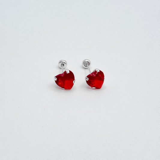 Broquel Corazon #6 Rojo