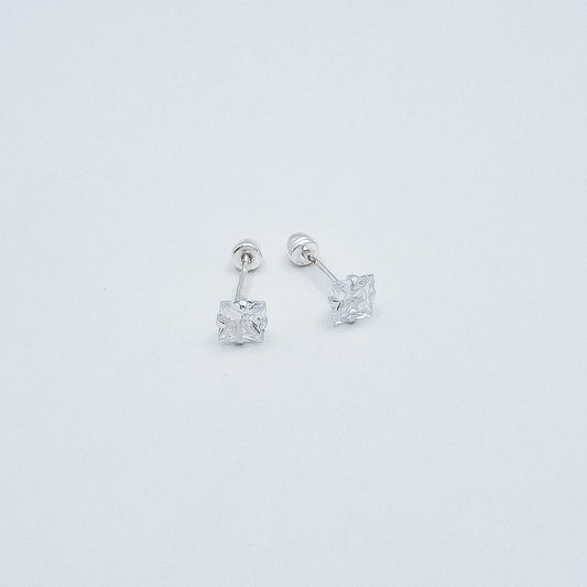 Broquel Cuadro #4 Blanco