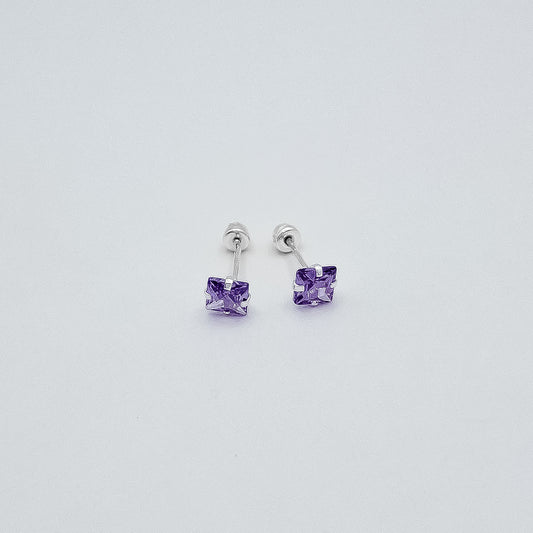 Broquel Cuadro #4 Morado