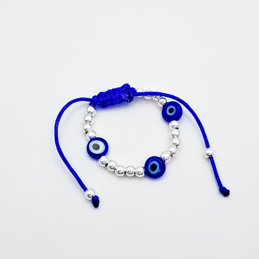 Pulsera Bebe Azul Ojo Turco