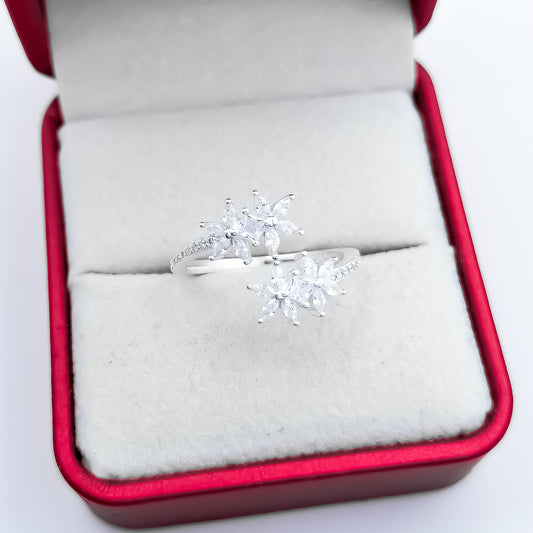 Anillo Ajustable Flores