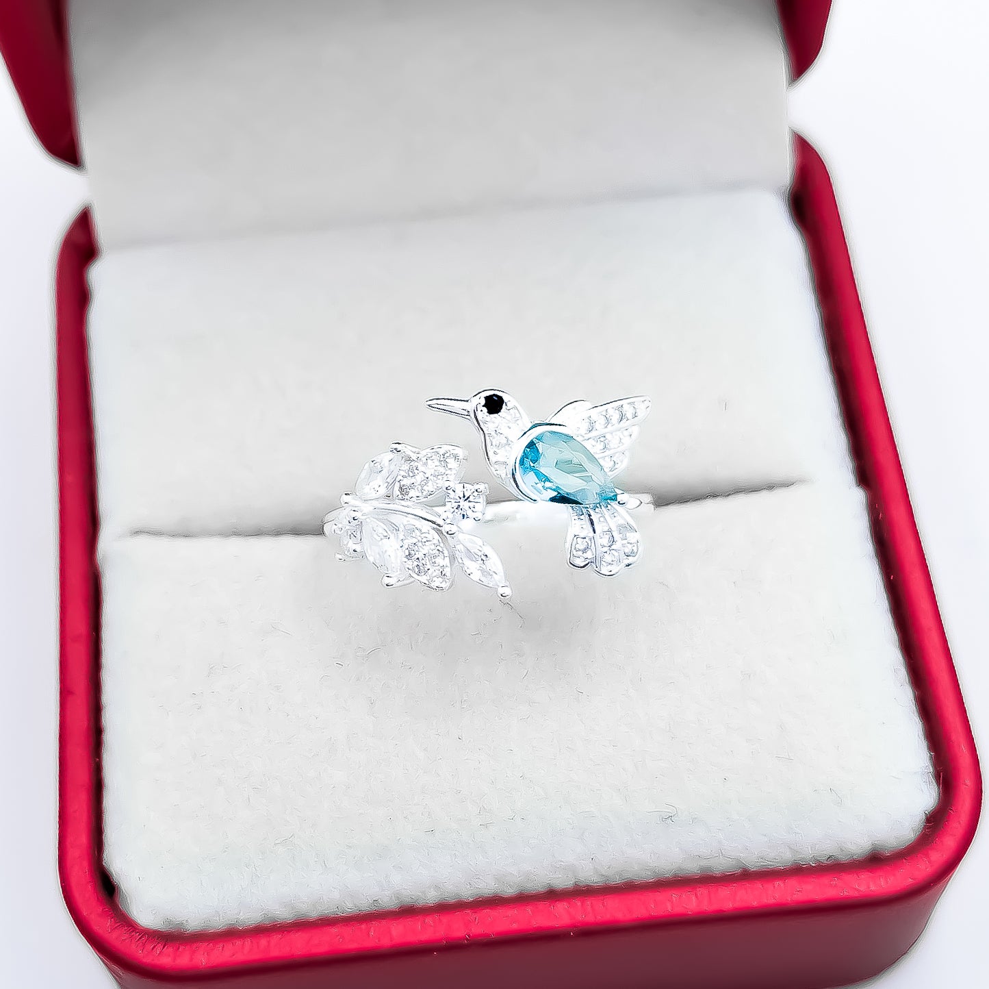 Anillo Colibri Zirconia