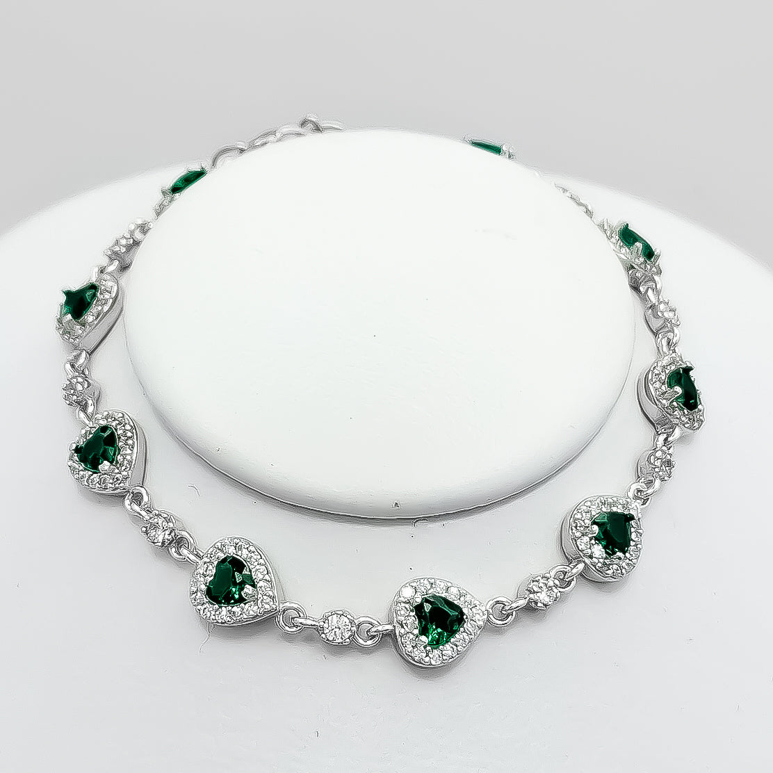 Pulsera Van Verde Zirconia