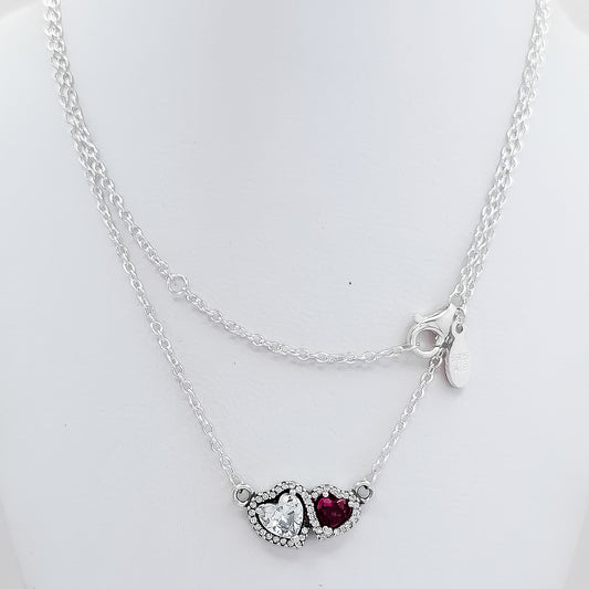 Collar 2 Corazones