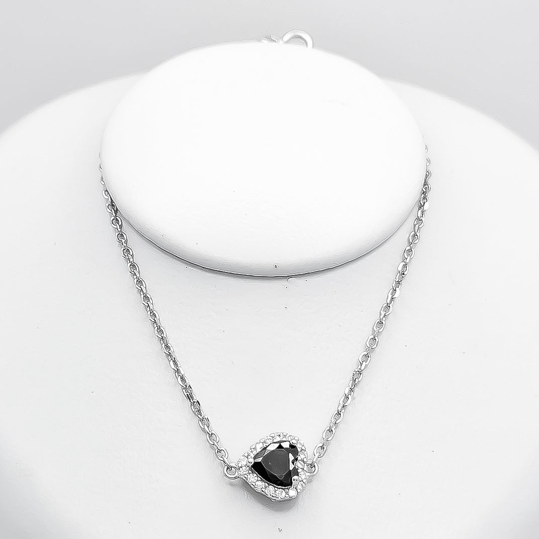 Pulsera Corazon Negro