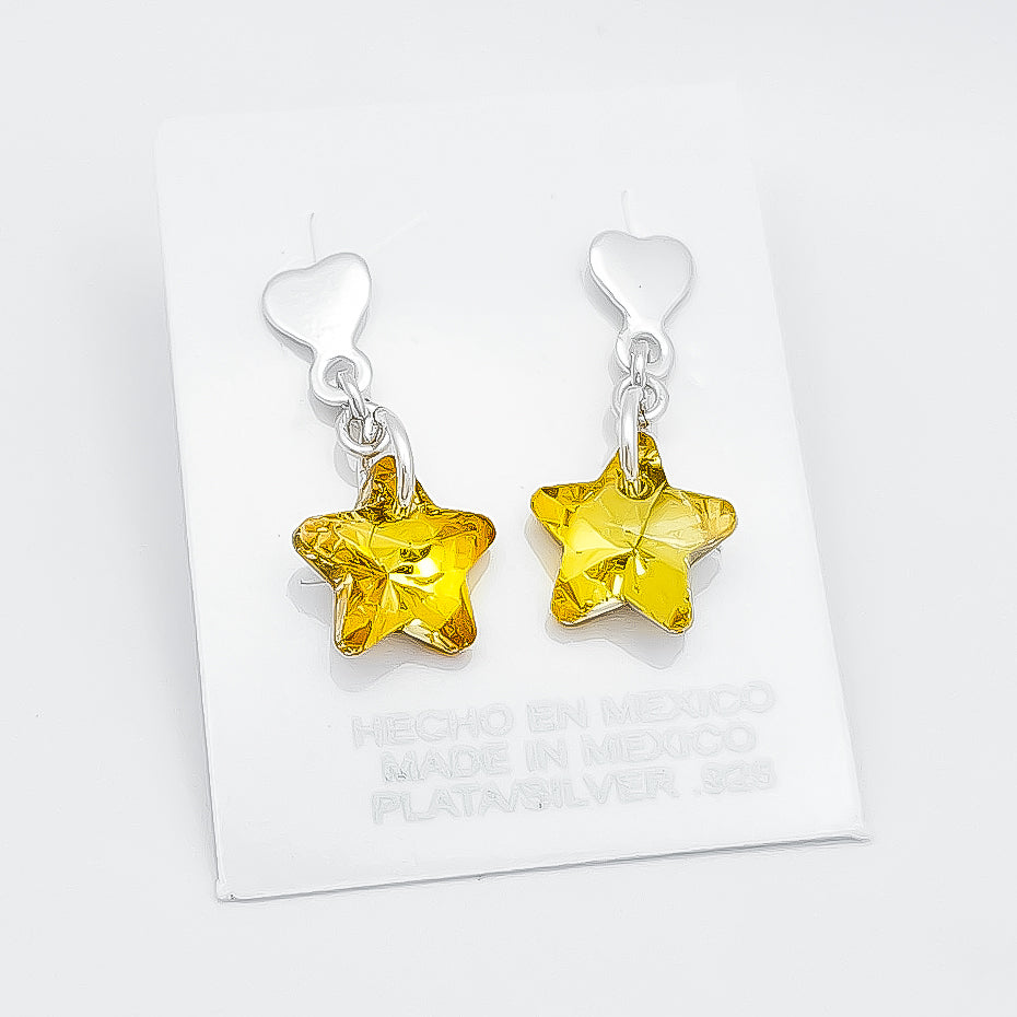 Arete Estrella Amarilla