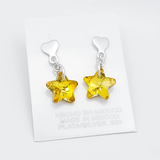 Arete Estrella Amarilla