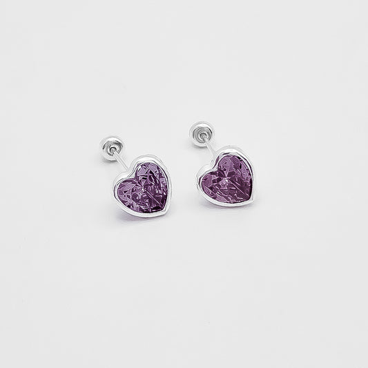 Broquel Corazon #6 Morado