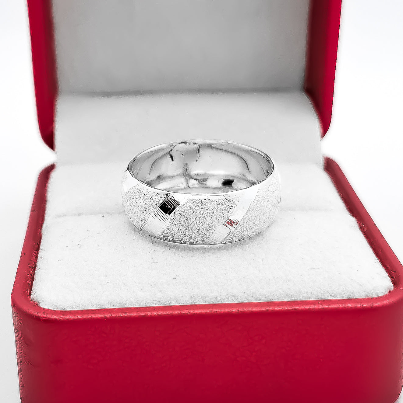 Argolla Ancha Diamantada