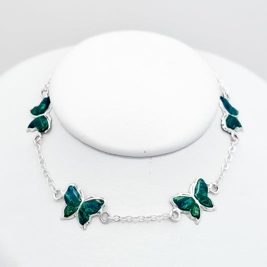 Pulsera Mariposa Verde