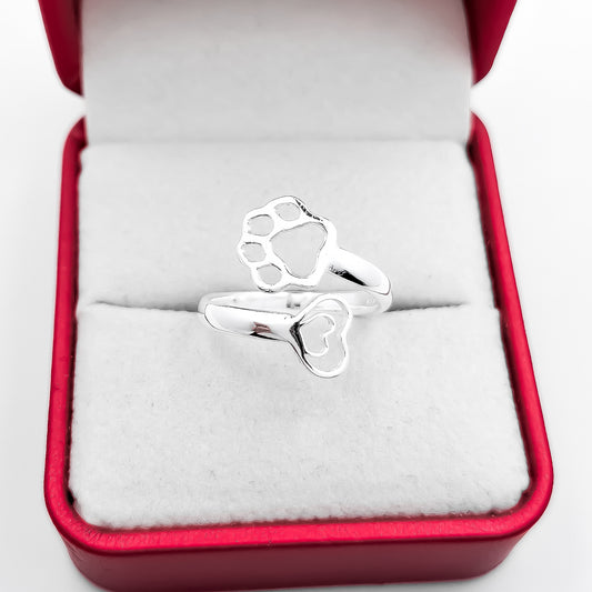 Anillo Ajustable Huellas