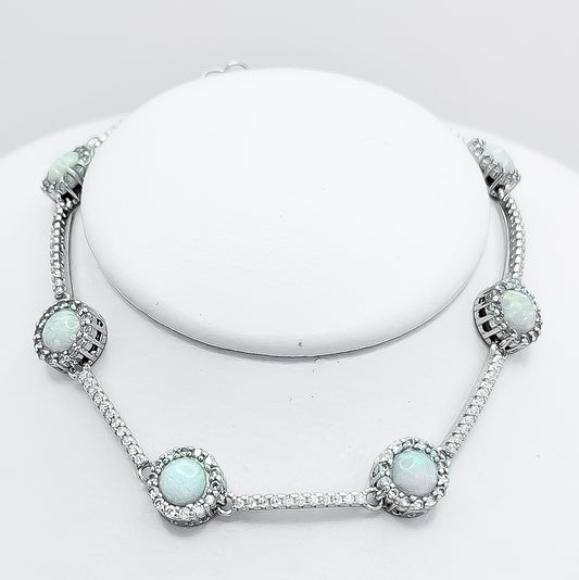 Pulsera Opalo Redondo