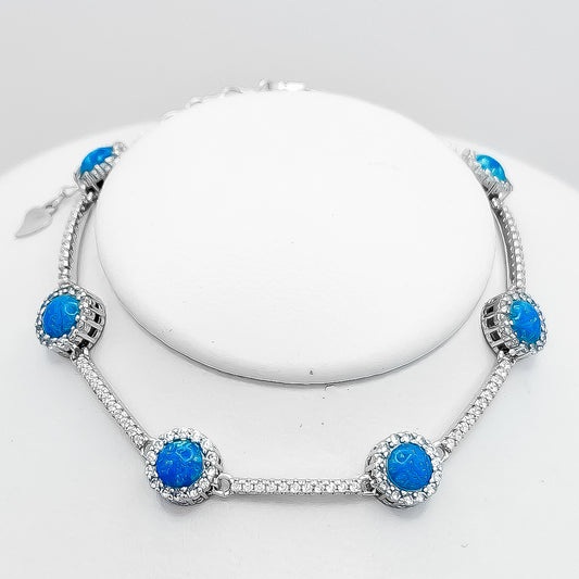 Pulsera Opalo Redondo