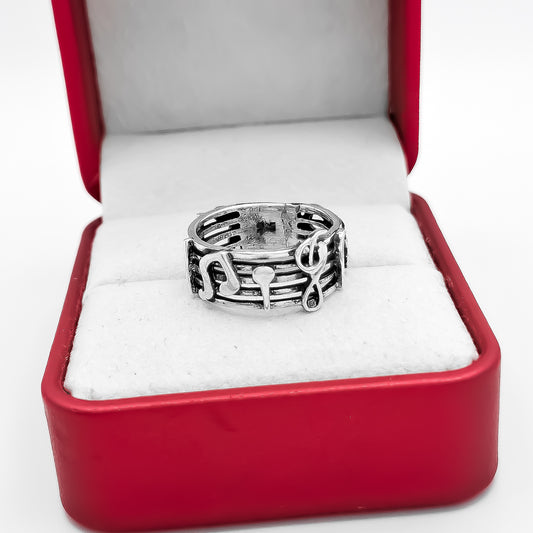 Anillo Notas Musicales