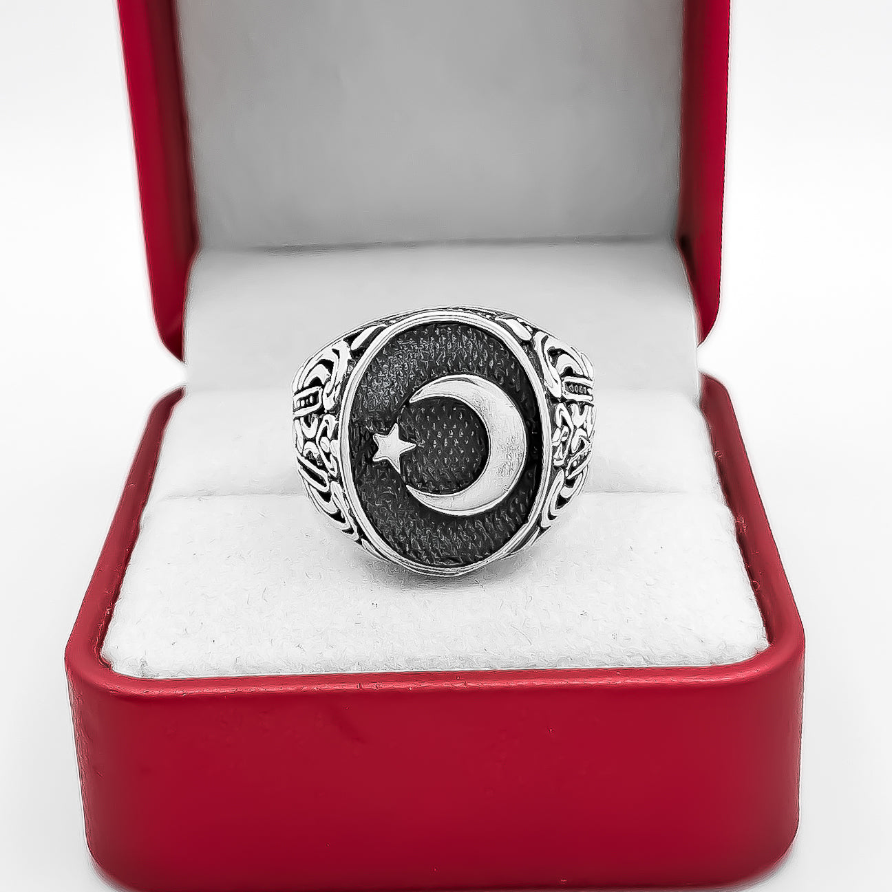 Anillo Media Luna Grueso