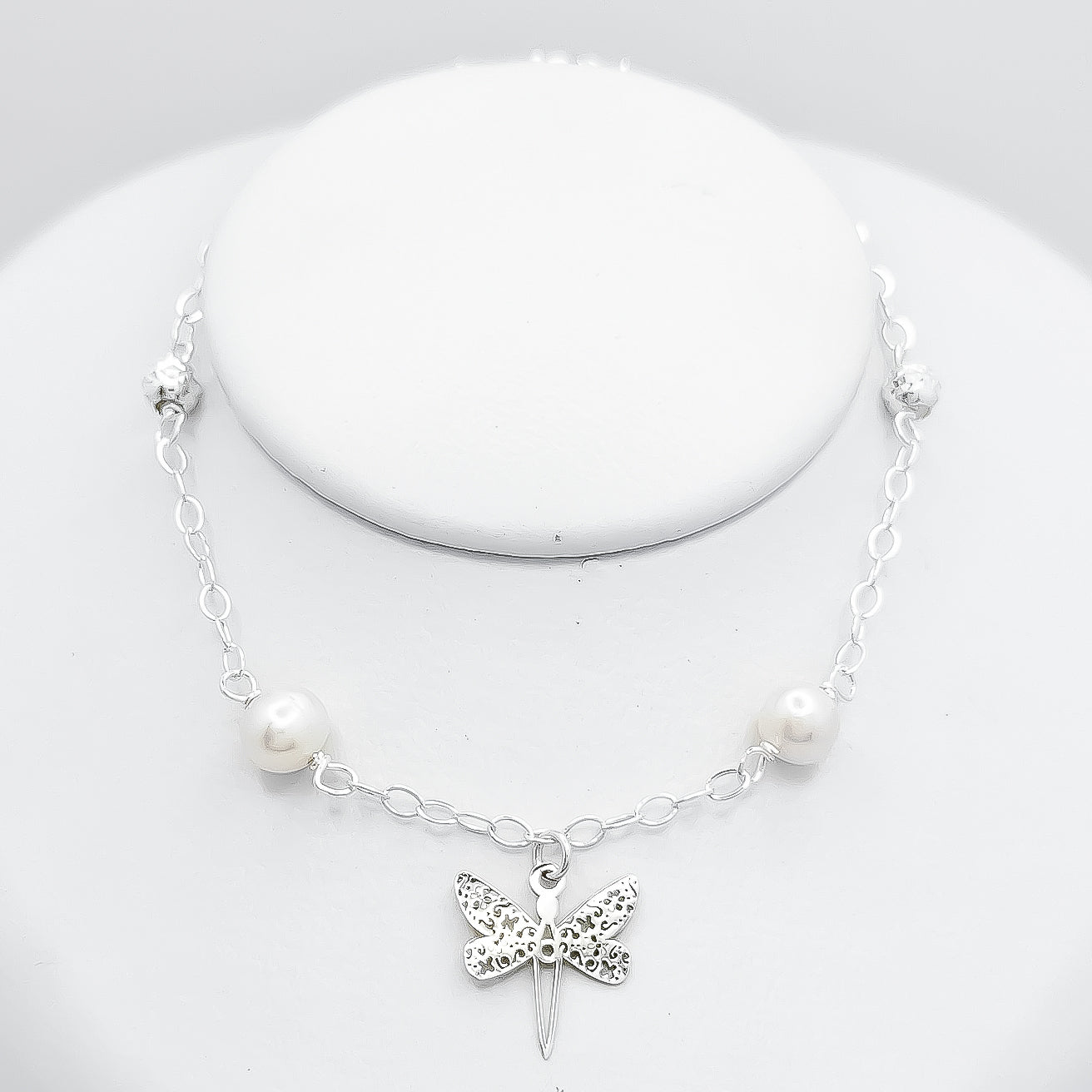 Pulsera Libelula Perla