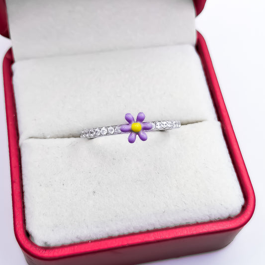 Anillo Zirconia Margarita