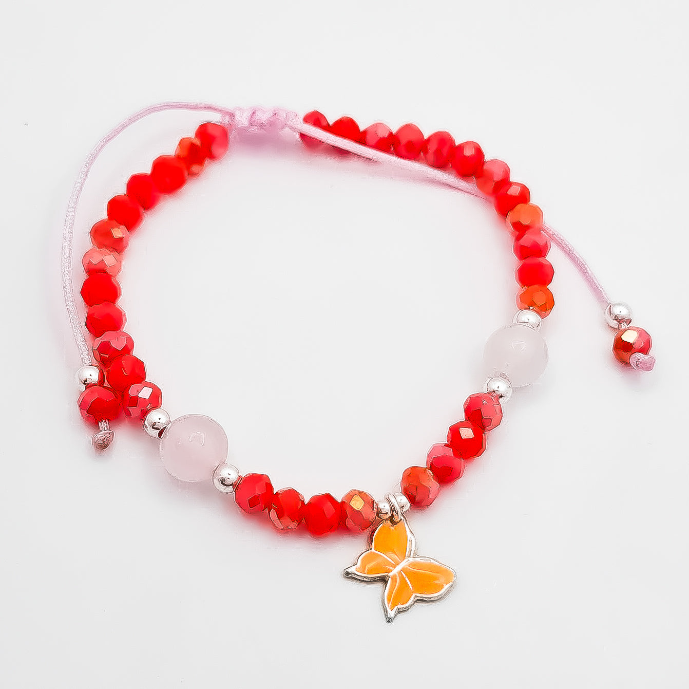Pulsera Mariposa Naranja