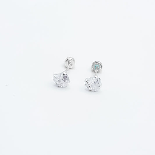 Broquel Corazon #4 Blanco