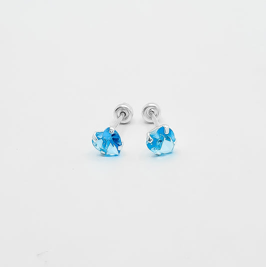 Broquel Corazon #4 Aqua