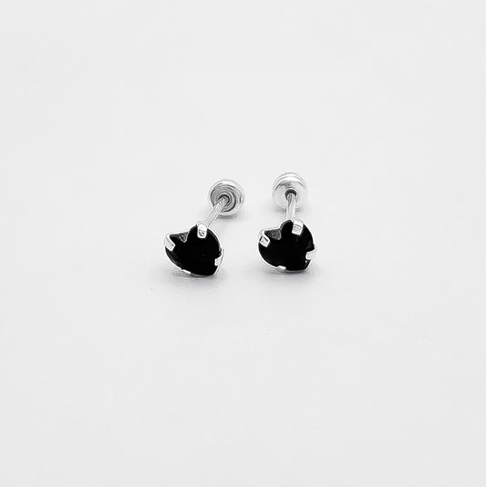 Broquel Corazon #4 Negro