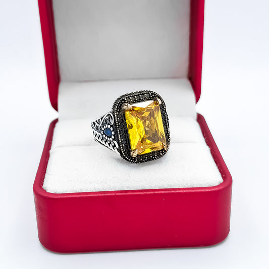 Anillo Amarillo Grueso
