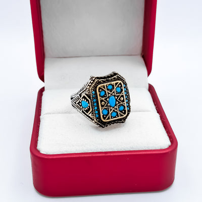 Anillo Piedra Azul