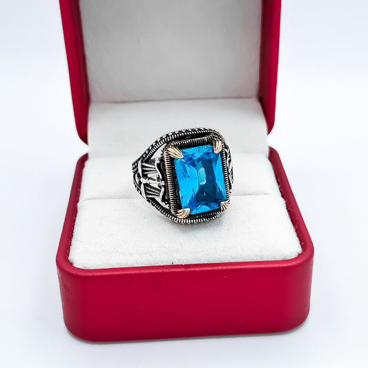 Anillo Balanza Aqua