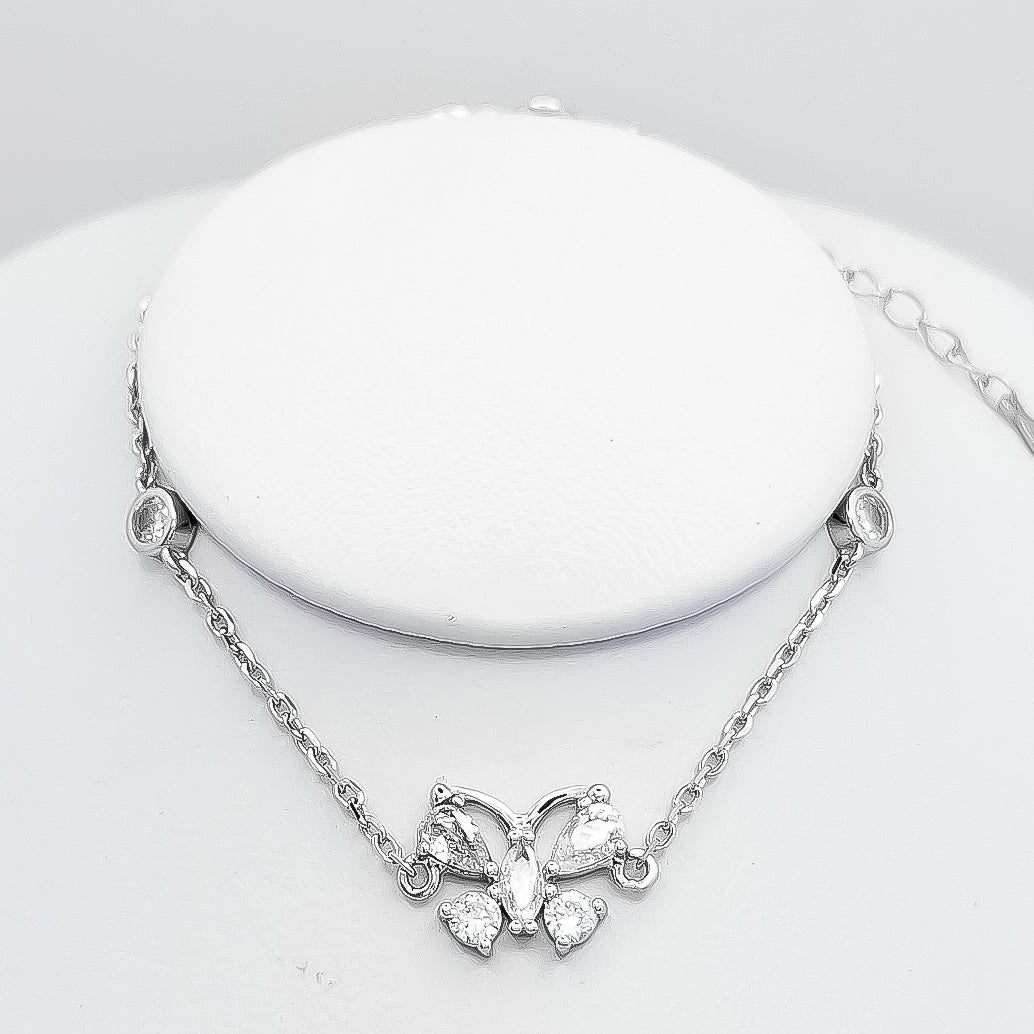 Pulsera Mariposa Zirconia