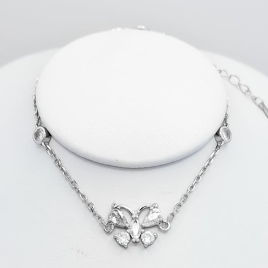 Pulsera Mariposa Zirconia