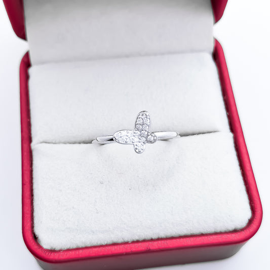 Anillo Mariposa Zirconia