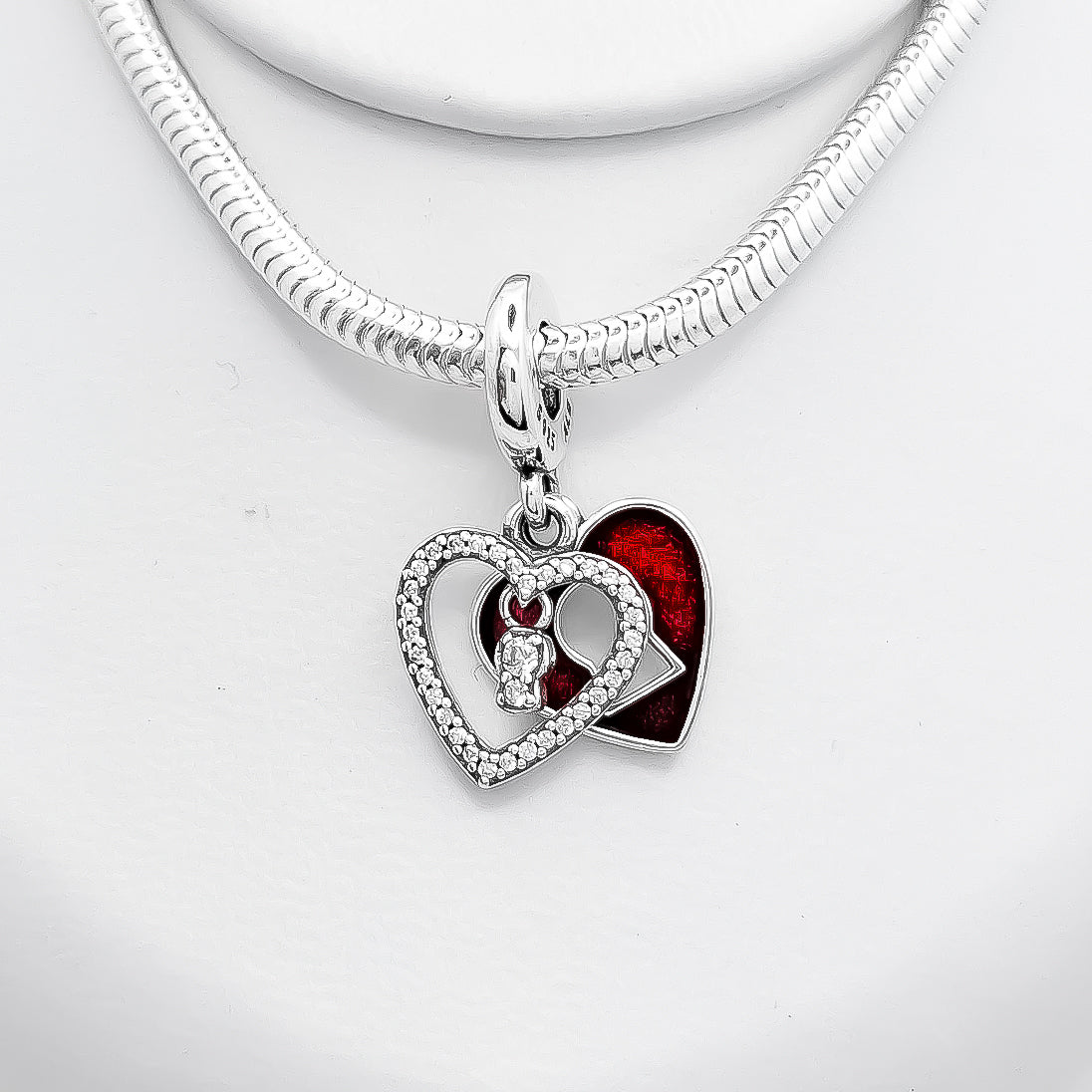 Charm Corazon Cerradura